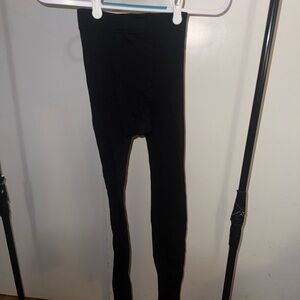 Black Fleece Lined Leggings